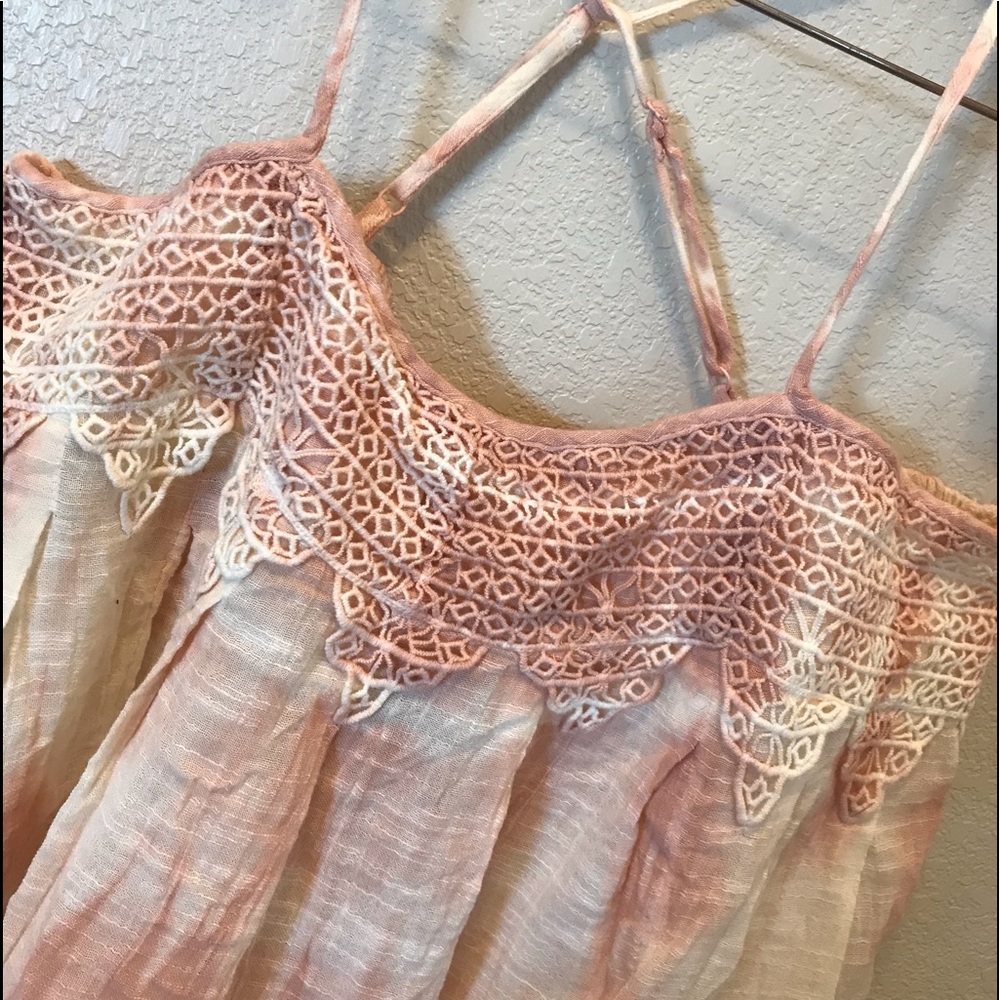 🛍 Crop spaghetti Crop Top - Picture 3 of 6